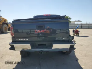 2018 GMC Sierra 1500 SLT with VIN 3GTP1NEC3JG502378, listed as a Copart auction lot 56557045 with 56,482 mi miles and Salvage title. Bid and sale history available at DreamBid. Image 6.