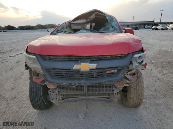 2017 Chevrolet Colorado 2WD Z71 with VIN 1GCGSDEN0H1230101, listed as a Copart auction lot 78893964 with 0 mi miles and Non Repairable. Bid and sale history available at carsss.com. Image 5.