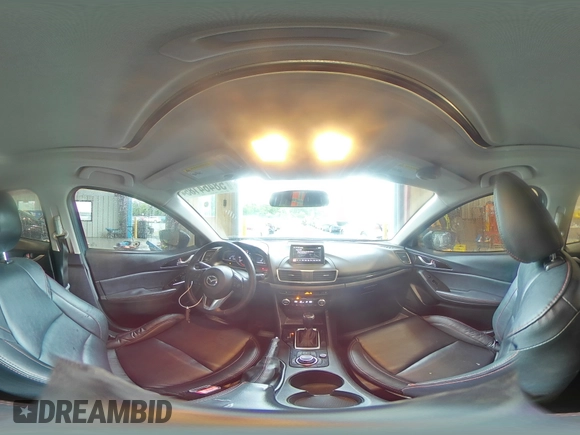 2015 Mazda 3 i Grand Touring z VIN 3MZBM1W75FM220907, wystawiony jako Copart lot #58464185 z przebiegiem 144 435 mil mil oraz Szkoda całkowita • Salvage title. Historia ofert i sprzedaży dostępna na DreamBid. Obrazek 14.