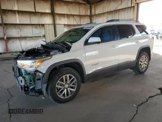 2017 GMC Acadia SLE with VIN 1GKKNLLA4HZ270165, listed as a Copart auction lot 84859014 with 105,232 mi miles and Salvage Title. Bid and sale history available at carsss.com. Image 1.