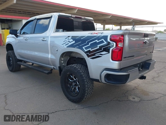 2022 Chevrolet Silverado 1500 RST with VIN 3GCUDEEDXNG513368, listed as a IAAI auction lot 42055056 with 25,630 mi miles and . Bid and sale history available at DreamBid. Image 3.