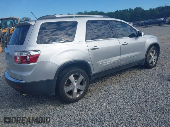 2012 GMC Acadia SLT1 z VIN 1GKKVRED4CJ161111, wystawiony jako IAAI lot #42198065 z przebiegiem 191 445 mil mil oraz . Historia ofert i sprzedaży dostępna na DreamBid. Obrazek 4.