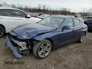 2017 BMW 3 Series 340i xDrive with VIN WBA8B7C54HK704017, listed as a Copart auction lot 88069165 with 78,810 mi miles and Salvage Title. Bid and sale history available at carsss.com. Image 1.