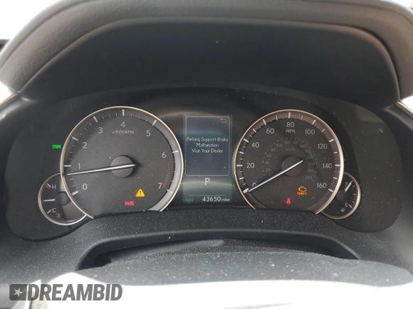 2020 Lexus RX 350 with VIN 2T2HZMDA8LC216493, listed as a Copart auction lot 61396315 with 43,650 mi miles and Salvage title. Bid and sale history available at DreamBid. Image 9.
