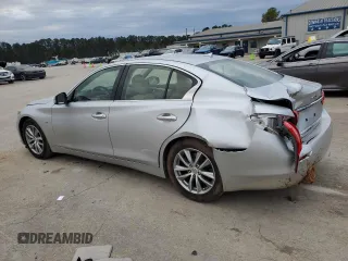 2014 Infiniti Q50 with VIN JN1BV7AP5EM678499, listed as a Copart auction lot 47460365 with 84,286 mi miles and Salvage Title. Bid and sale history available at carsss.com. Image 2.