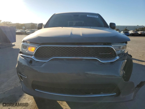 2022 Dodge Durango SXT with VIN 1C4RDHAG5NC130920, listed as a Copart auction lot 84265214 with 51,723 mi miles and Non Repairable. Bid and sale history available at carsss.com. Image 5.