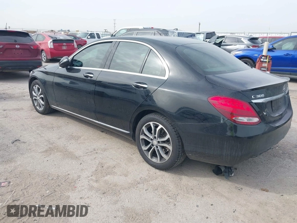 2016 Mercedes-Benz C 300 Luxury with VIN 55SWF4KB8GU174553, listed as a IAAI auction lot 41738974 with 106,683 mi miles and . Bid and sale history available at carsss.com. Image 3.