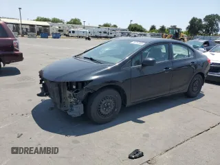 2012 Honda Civic LX z VIN 2HGFB2F51CH609960, wystawiony jako Copart lot #59797665 z przebiegiem 150 711 mil mil oraz Szkoda całkowita • Salvage title. Historia ofert i sprzedaży dostępna na DreamBid. Obrazek 1.