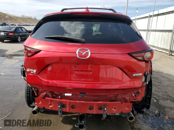 2017 Mazda CX-5 Touring with VIN JM3KFBCL2H0130289, listed as a Copart auction lot 51287885 with 70,170 mi miles and Salvage Title. Bid and sale history available at carsss.com. Image 6.