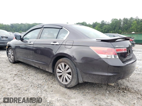 2011 Honda Accord EX-L with VIN 1HGCP3F8XBA011819, listed as a Copart auction lot 60412625 with 164,931 mi miles and Salvage title. Bid and sale history available at DreamBid. Image 2.