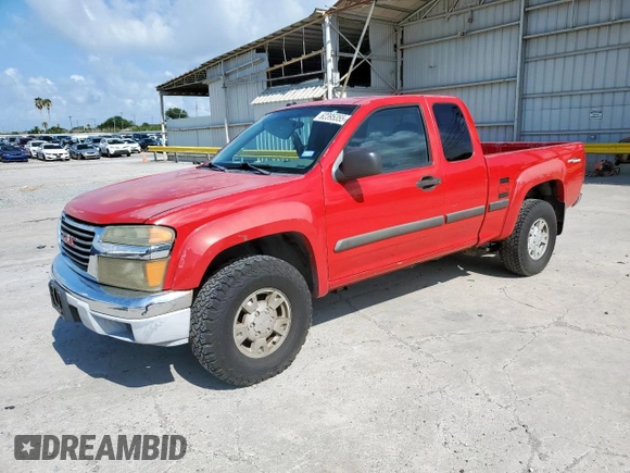 2005 GMC Canyon SL Z71 with VIN 1GTDS196258155053, listed as a Copart auction lot 62395355 with 173,506 mi miles and Clean title. Bid and sale history available at DreamBid. Image 1.