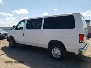 2014 Ford Econoline Passenger XL with VIN 1FBNE3BL2EDA82379, listed as a Copart auction lot 61391474 with 77,151 mi miles and Salvage Title. Bid and sale history available at carsss.com. Image 2.
