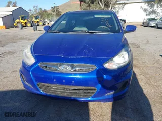 2013 Hyundai Accent GLS with VIN KMHCT4AE4DU462612, listed as a IAAI auction lot 41757907 with 177,171 mi miles. Bid and sale history available at carsss.com. Image 6.
