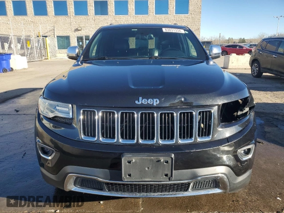 2015 Jeep Grand Cherokee Limited with VIN 1C4RJFBGXFC785555, listed as a Copart auction lot 83031334 with 94,289 mi miles and Salvage Title. Bid and sale history available at carsss.com. Image 5.