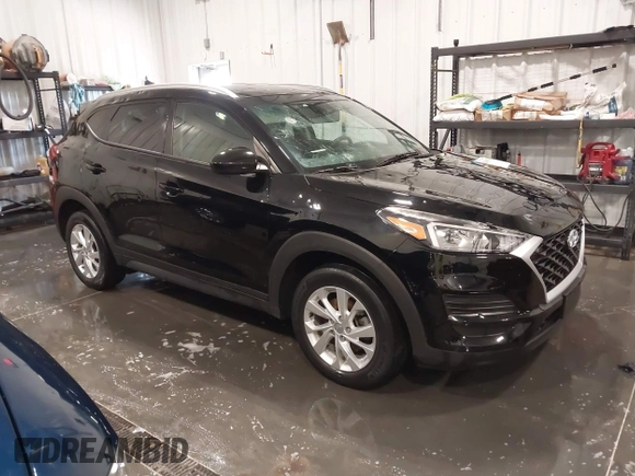2019 Hyundai Tucson Value z VIN KM8J3CA48KU075082, wystawiony jako IAAI lot #42105673 z przebiegiem 43 052 mil mil oraz . Historia ofert i sprzedaży dostępna na DreamBid. Obrazek 1.
