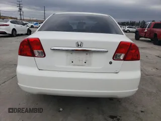 2003 Honda Civic LX with VIN 2HGES16553H586222, listed as a Copart auction lot 49484765 with 133,106 mi miles and Clean Title. Bid and sale history available at carsss.com. Image 6.
