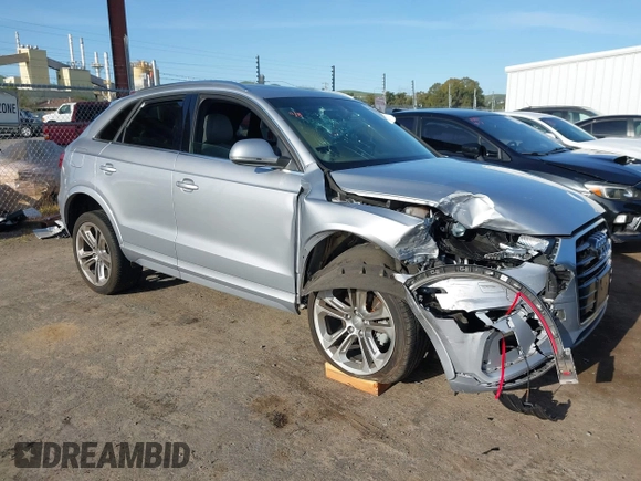 2017 Audi Q3 Premium Plus z VIN WA1JCCFSXHR000319, wystawiony jako IAAI lot #41986889 z przebiegiem 74 675 mil mil oraz . Historia ofert i sprzedaży dostępna na DreamBid. Obrazek 1.
