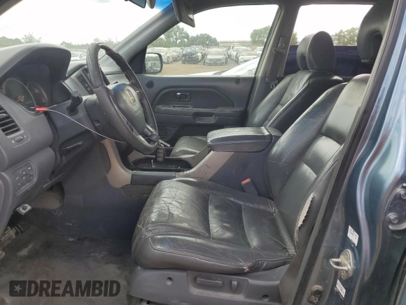 2007 Honda Pilot EX-L with VIN 2HKYF18547H517449, listed as a Copart auction lot 57093925 with 211,876 mi miles and Clean Title. Bid and sale history available at DreamBid. Image 7.