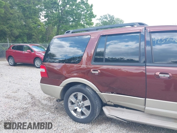 2008 Ford Expedition Eddie Bauer with VIN 1FMFU17568LA17381, listed as a IAAI auction lot 42371260 with 89,485 mi miles and . Bid and sale history available at DreamBid. Image 6.