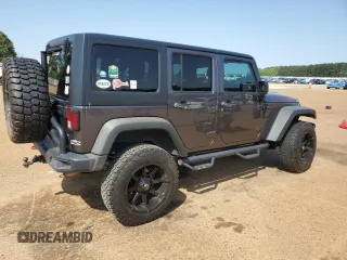 2016 Jeep Wrangler Unlimited Rubicon with VIN 1C4HJWFG8GL235746, listed as a Copart auction lot 51219135 with 79,612 mi miles and Salvage Title. Bid and sale history available at carsss.com. Image 3.