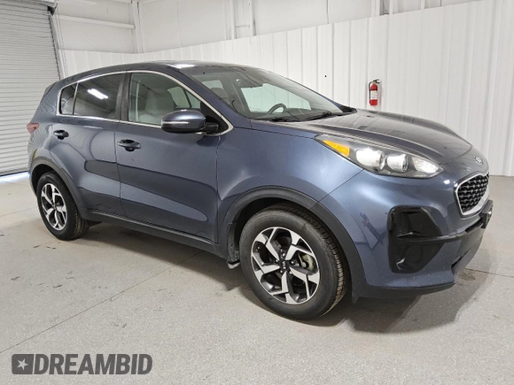 2021 Kia Sportage LX with VIN KNDPM3AC1M7846986, listed as a Copart auction lot 84518574 with 99,812 mi miles and Salvage Title. Bid and sale history available at DreamBid. Image 4.