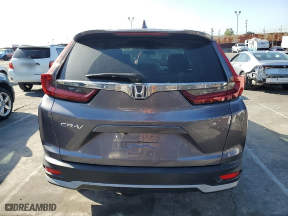 2020 Honda CR-V EX with VIN 7FARW1H59LE024271, listed as a Copart auction lot 49501315 with 37,096 mi miles and Salvage Title. Bid and sale history available at carsss.com. Image 6.