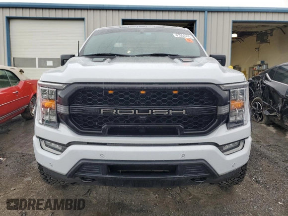 2022 Ford F-150 XL with VIN 1FTFW1E55NKD11289, listed as a Copart auction lot 61900705 with 38,500 mi miles and Salvage title. Bid and sale history available at DreamBid. Image 5.
