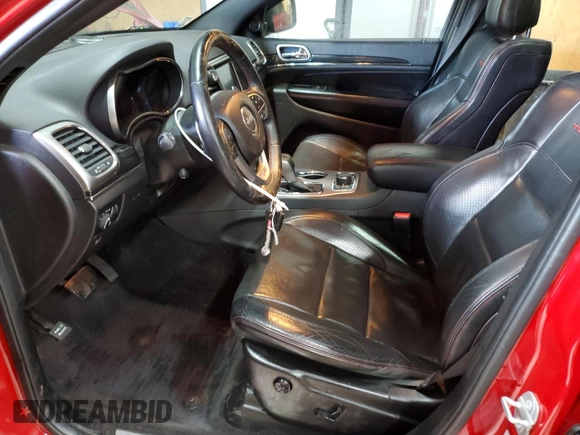 2017 Jeep Grand Cherokee Trailhawk with VIN 1C4RJFLT5HC810005, listed as a Copart auction lot 85262984 with 80,506 mi miles and Clean title. Bid and sale history available at DreamBid. Image 7.