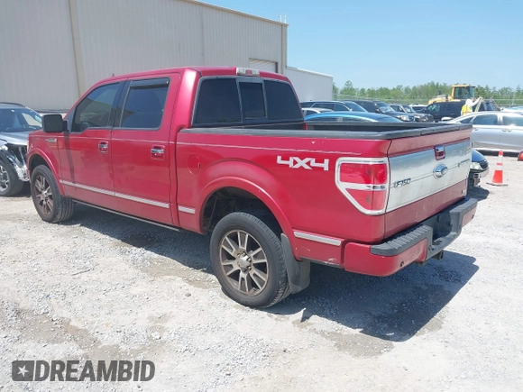 2010 Ford F-150 XL with VIN 1FTFW1EV1AFB45968, listed as a IAAI auction lot 41999566 with 236,641 mi miles. Bid and sale history available at carsss.com. Image 3.