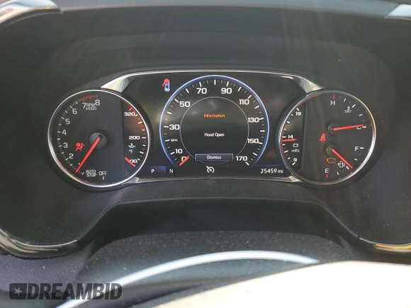 2024 Chevrolet Blazer RS with VIN 3GNKBKRS3RS138082, listed as a Copart auction lot 62945315 with 25,459 mi miles and Salvage title. Bid and sale history available at DreamBid. Image 9.