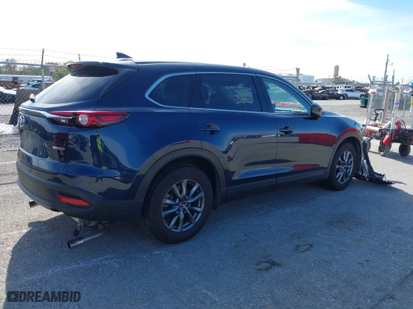 2020 Mazda CX-9 Touring with VIN JM3TCACY3L0417958, listed as a IAAI auction lot 40813502 with 42,228 mi miles. Bid and sale history available at carsss.com. Image 4.