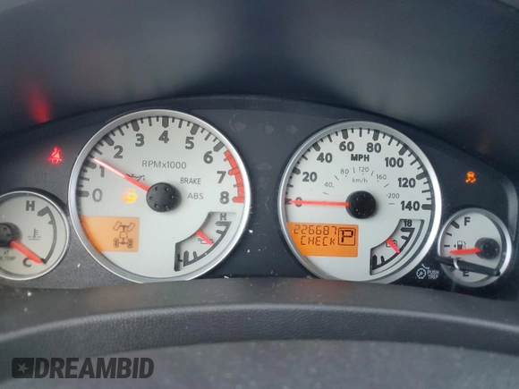 2012 Nissan Frontier SV with VIN 1N6AD0EV4CC423273, listed as a Copart auction lot 48557425 with 226,687 mi miles and Salvage title. Bid and sale history available at DreamBid. Image 9.