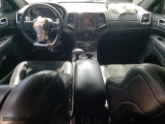 2015 Jeep Grand Cherokee SRT with VIN 1C4RJFDJ9FC842448, listed as a Copart auction lot 56956284 with 178,141 mi miles and Salvage Title. Bid and sale history available at carsss.com. Image 8.