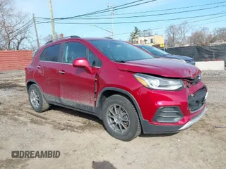 2018 Chevrolet Trax LT with VIN 3GNCJLSB3JL391666, listed as a IAAI auction lot 41759856 with 69,402 mi miles. Bid and sale history available at carsss.com. Image 1.