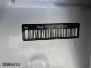 2016 Kia Soul with VIN KNDJN2A28G7824802, listed as a Copart auction lot 54482955 with 104,237 mi miles and Clean Title. Bid and sale history available at carsss.com. Image 13.