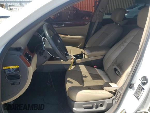 2013 Hyundai Genesis 3.8L с VIN KMHGC4DD6DU250346, выставлен на аукционе Copart как лот 57422475 с пробегом 135 559 миль миль и Списание • Salvage title. История ставок и продаж доступна на DreamBid. Изображение 7.