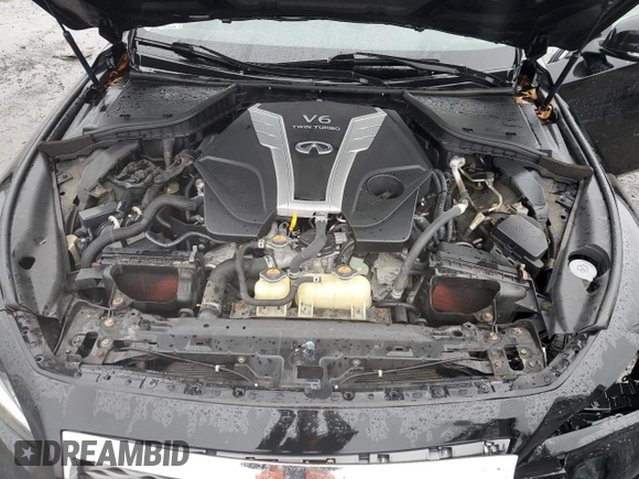 2017 Infiniti Q50 Premium with VIN JN1EV7AR2HM841483, listed as a Copart auction lot 49384005 with 87,181 mi miles and Salvage Title. Bid and sale history available at DreamBid. Image 11.