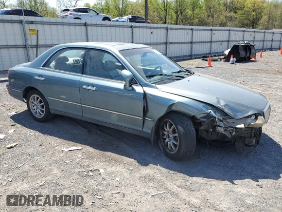 2002 Hyundai XG350 L with VIN KMHFU45E12A167647, listed as a Copart auction lot 54046255 with Not Provided miles and Salvage Title. Bid and sale history available at carsss.com. Image 4.
