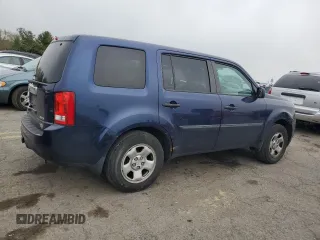 2014 Honda Pilot LX with VIN 5FNYF4H26EB014993, listed as a Copart auction lot 52612835 with 177,327 mi miles and Salvage Title. Bid and sale history available at DreamBid. Image 3.