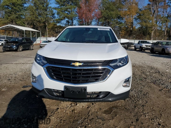 2019 Chevrolet Equinox LT with VIN 3GNAXTEV2KL333416, listed as a Copart auction lot 82690024 with 65,238 mi miles and Salvage Title. Bid and sale history available at DreamBid. Image 5.
