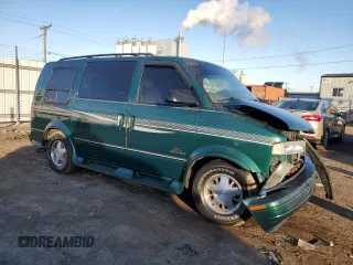 1999 Chevrolet Astro Cargo Van YF7 with VIN 1GBDM19W0XB137686, listed as a Copart auction lot 42521685 with 123,039 mi miles and Salvage Title. Bid and sale history available at carsss.com. Image 4.