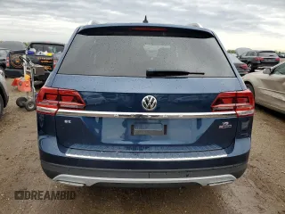 2018 Volkswagen Atlas SE with VIN 1V2LR2CA0JC541907, listed as a Copart auction lot 58746275 with 83,437 mi miles and Salvage title. Bid and sale history available at DreamBid. Image 6.