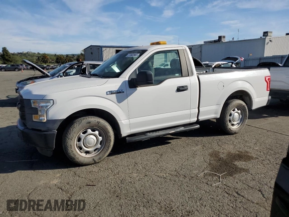 2016 Ford F-150 XL with VIN 1FTMF1CF3GFA56057, listed as a Copart auction lot 51862965 with 169,356 mi miles and Clean Title. Bid and sale history available at carsss.com. Image 1.