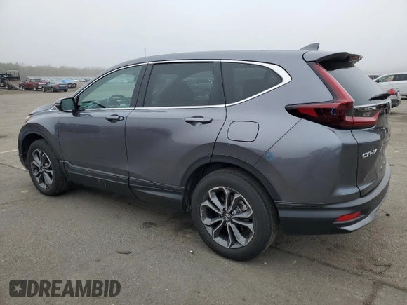 2022 Honda CR-V EX-L with VIN 2HKRW2H81NH629773, listed as a Copart auction lot 51294815 with 38,520 mi miles and Salvage Title. Bid and sale history available at carsss.com. Image 2.