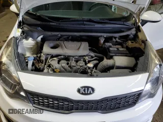 2016 Kia Rio LX with VIN KNADM4A34G6000917, listed as a Copart auction lot 54165495 with 113,272 mi miles and Salvage Title. Bid and sale history available at carsss.com. Image 11.