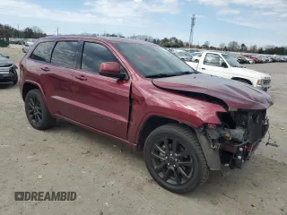 2017 Jeep Grand Cherokee Altitude z VIN 1C4RJEAG9HC837515, wystawiony jako Copart lot #51177015 z przebiegiem 96 688 mil mil oraz Szkoda całkowita • Salvage title. Historia ofert i sprzedaży dostępna na DreamBid. Obrazek 4.