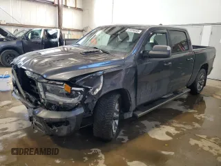 2019 Ram 1500 Rebel z VIN 1C6SRFLT2KN551986, wystawiony jako Copart lot #47234445 z przebiegiem 153 360 mil mil oraz Szkoda całkowita • Salvage title. Historia ofert i sprzedaży dostępna na DreamBid. Obrazek 1.