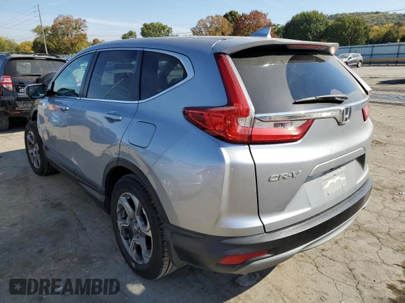 2019 Honda CR-V EX with VIN 7FARW1H58KE009761, listed as a Copart auction lot 61458392 with 44,279 mi miles. Bid and sale history available at carsss.com. Image 3.
