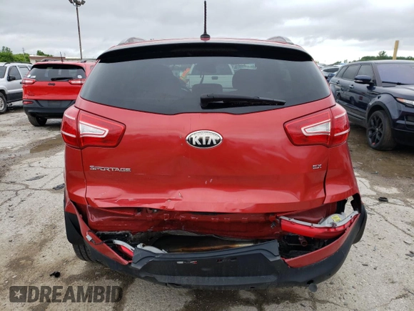 2013 Kia Sportage EX z VIN KNDPC3A26D7441345, wystawiony jako Copart lot #58832265 z przebiegiem 129 264 mil mil oraz Szkoda całkowita • Salvage title. Historia ofert i sprzedaży dostępna na DreamBid. Obrazek 6.