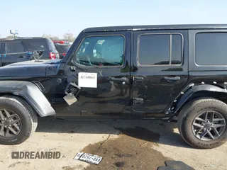 2024 Jeep Wrangler Sport S with VIN 1C4PJXDNXRW349946, listed as a IAAI auction lot 41748865 with 6,310 mi miles. Bid and sale history available at carsss.com. Image 15.